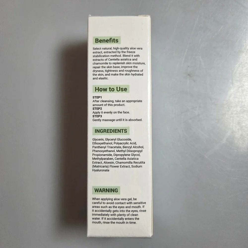 Dimot‎ Centella Asiatica Extract Aloe Vera Gel 40ml Soothing Hydrating Skin Care